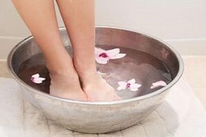 Medicinal bath against fungi