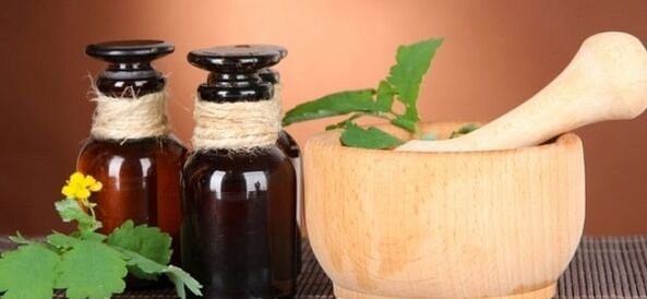 Celandine oil for nail fungus